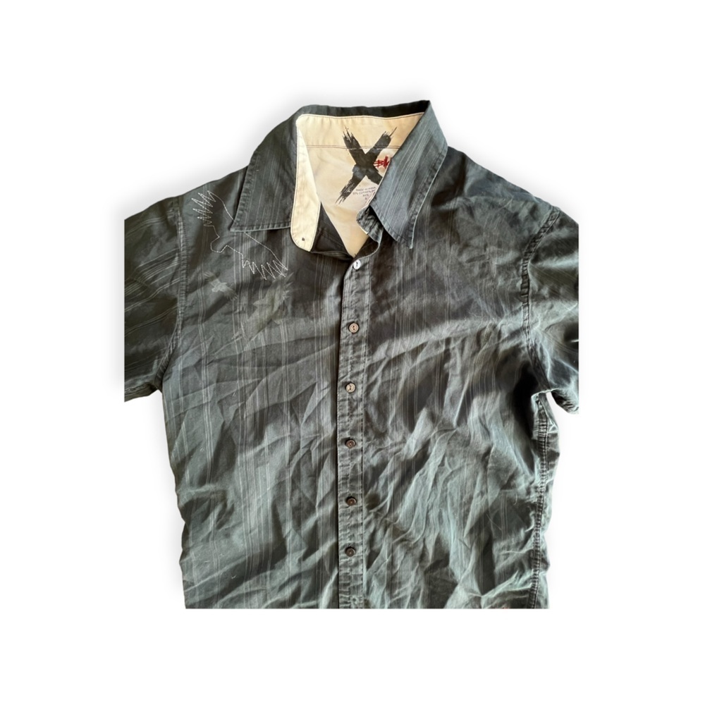Billabong men button down casual shirt small long sleeve - Picture 3 of 8